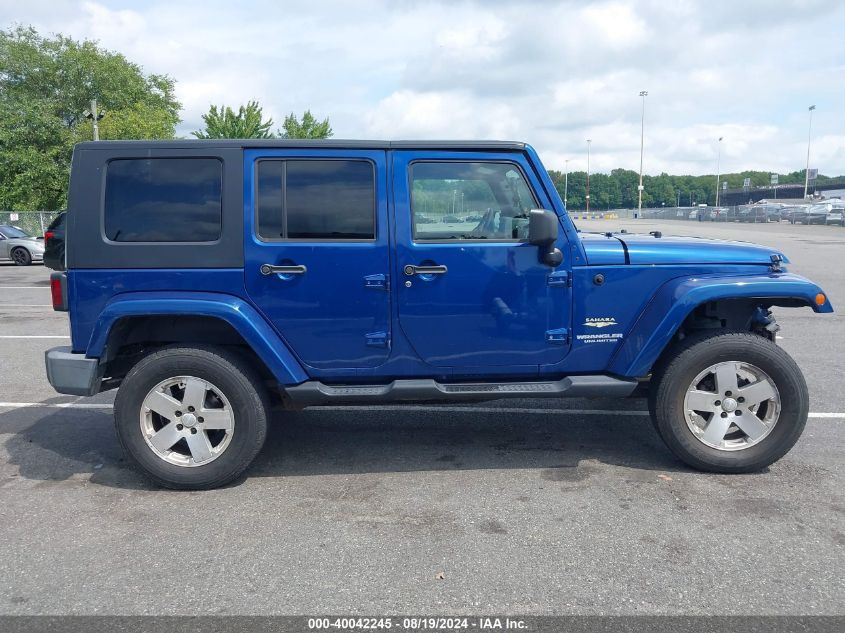 2009 Jeep Wrangler Unlimited Sahara VIN: 1J8GA59199L712791 Lot: 40042245