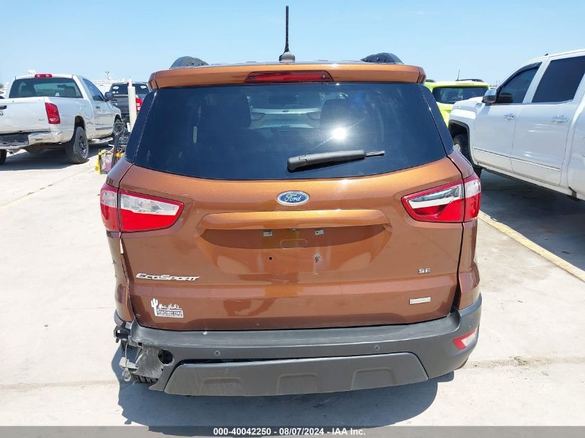 2019 Ford Ecosport Se VIN: MAJ3S2GE5KC254847 Lot: 40042250