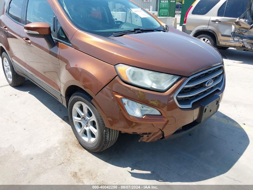 2019 Ford Ecosport Se VIN: MAJ3S2GE5KC254847 Lot: 40042250