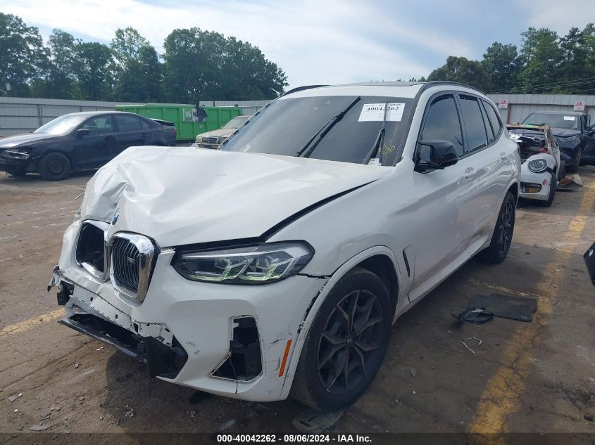 VIN 5UX83DP03N9K16210 2022 BMW X3, M40I no.2