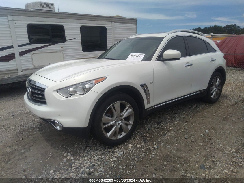 2014 Infiniti Qx70 VIN: JN8CS1MU9EM451829 Lot: 40042269