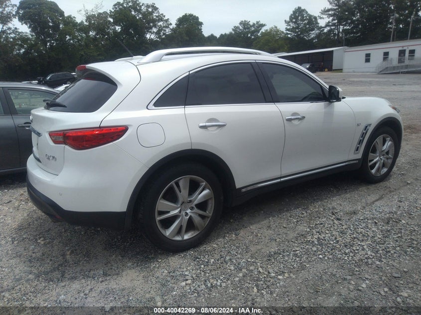 2014 Infiniti Qx70 VIN: JN8CS1MU9EM451829 Lot: 40042269