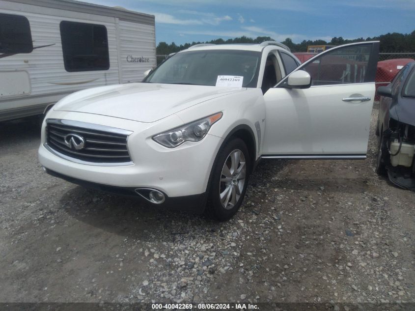 2014 Infiniti Qx70 VIN: JN8CS1MU9EM451829 Lot: 40042269