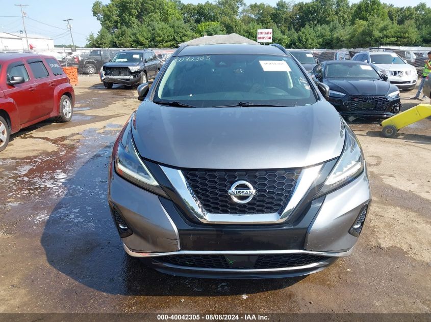 2021 Nissan Murano Sv Intelligent Awd VIN: 5N1AZ2BS4MC100073 Lot: 40042305