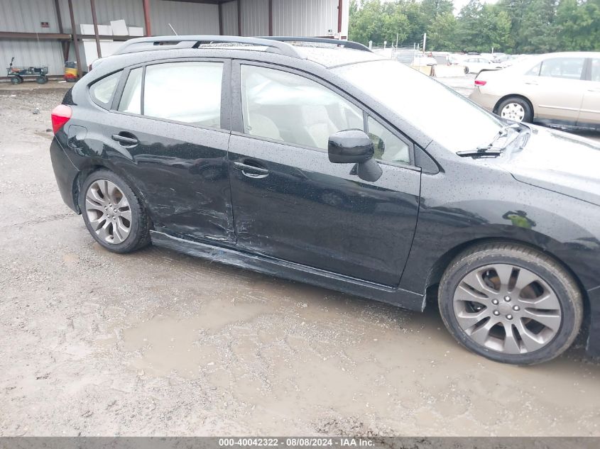 2013 SUBARU IMPREZA 2.0I SPORT LIMITED - JF1GPAR6XD2812445