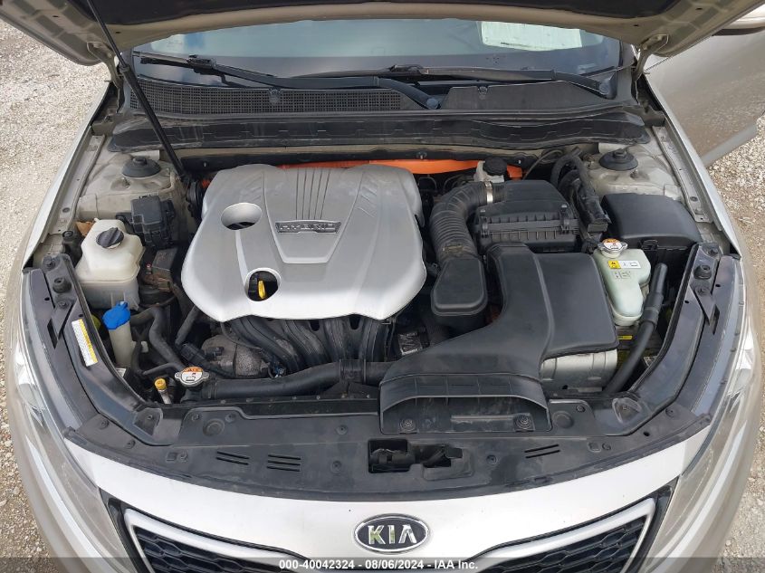 2012 Kia Optima Hybrid Hybrid VIN: KNAGM4AD2C5017110 Lot: 40042324