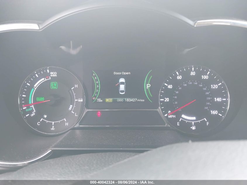 2012 Kia Optima Hybrid Hybrid VIN: KNAGM4AD2C5017110 Lot: 40042324