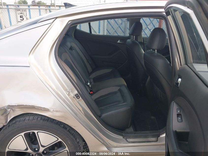 2012 Kia Optima Hybrid Hybrid VIN: KNAGM4AD2C5017110 Lot: 40042324