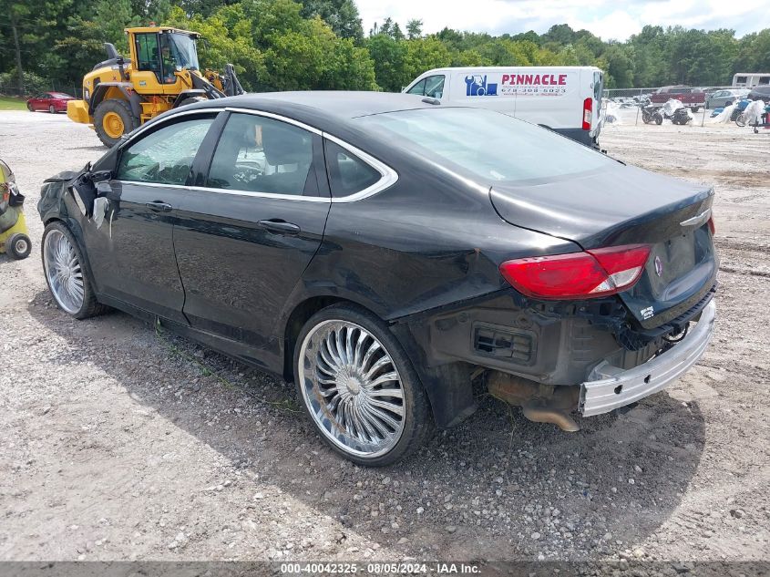 1C3CCCAB6FN715189 | 2015 CHRYSLER 200