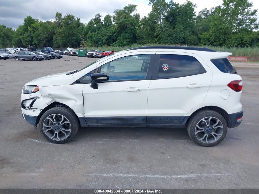 2019 Ford Ecosport Ses VIN: MAJ6S3JL5KC261131 Lot: 40042334