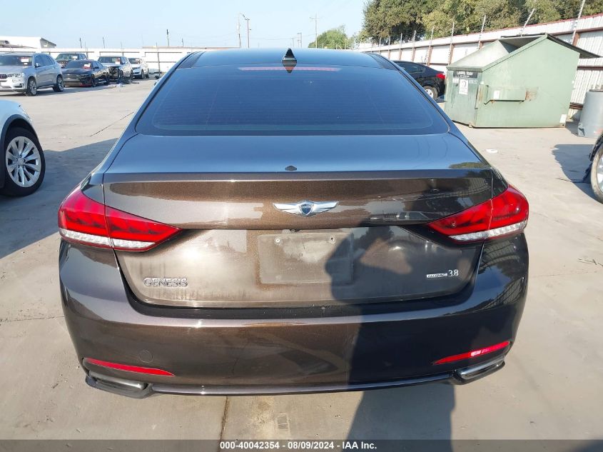 2015 Hyundai Genesis 3.8 VIN: KMHGN4JE2FU035279 Lot: 40042354