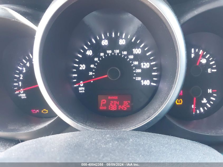 2012 Kia Soul + VIN: KNDJT2A66C7421355 Lot: 40042355