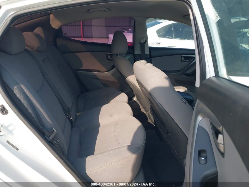 2014 Hyundai Elantra Se/Sport/Limited VIN: 5NPDH4AE9EH508070 Lot: 40042361