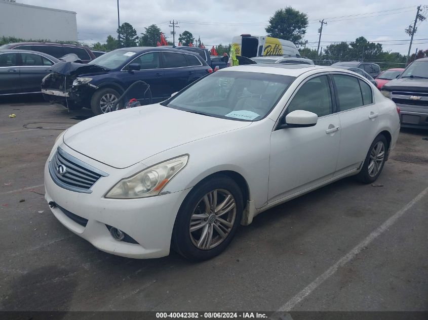 2012 Infiniti G37 Journey VIN: JN1CV6AP7CM933763 Lot: 40042382