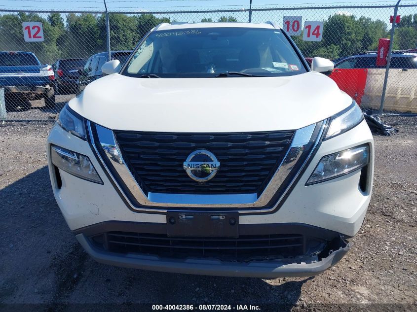 2021 Nissan Rogue Sv Intelligent Awd VIN: JN8AT3BB8MW213958 Lot: 40042386