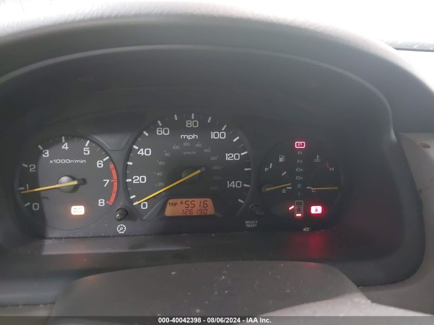 2000 Honda Accord 3.0 Ex VIN: 1HGCG1659YA026847 Lot: 40042398