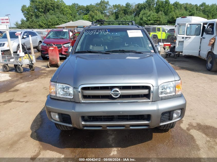 2004 Nissan Pathfinder Le Platinum VIN: JN8DR09X44W808947 Lot: 40042412