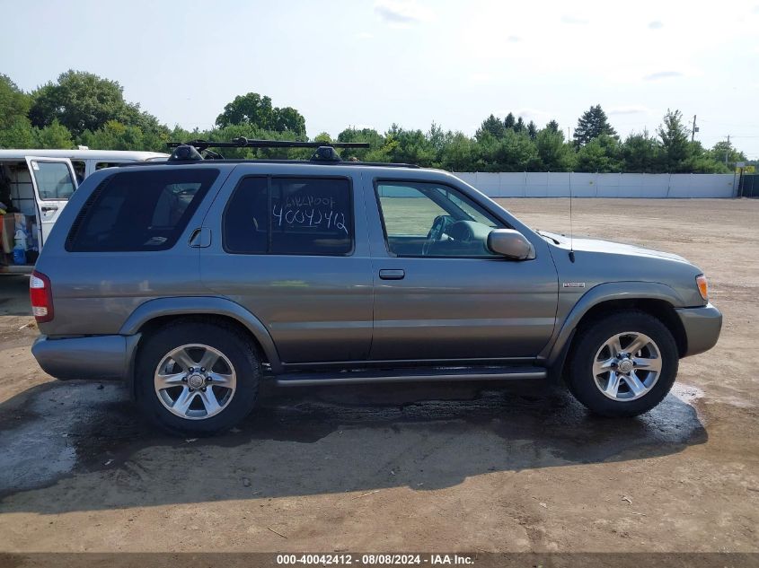 2004 Nissan Pathfinder Le Platinum VIN: JN8DR09X44W808947 Lot: 40042412