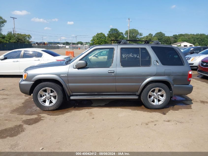 2004 Nissan Pathfinder Le Platinum VIN: JN8DR09X44W808947 Lot: 40042412