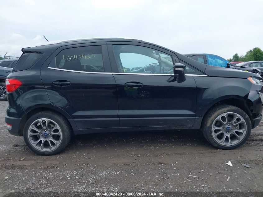 2020 Ford Ecosport Titanium VIN: MAJ6S3KLXLC358194 Lot: 40042420