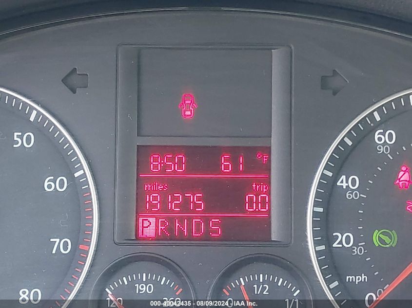 2008 Volkswagen Jetta Se VIN: 3VWRZ71K28M019080 Lot: 40042435