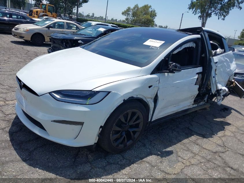 VIN 7SAXCBE59PF369850 2023 Tesla Model X, Dual Moto... no.2