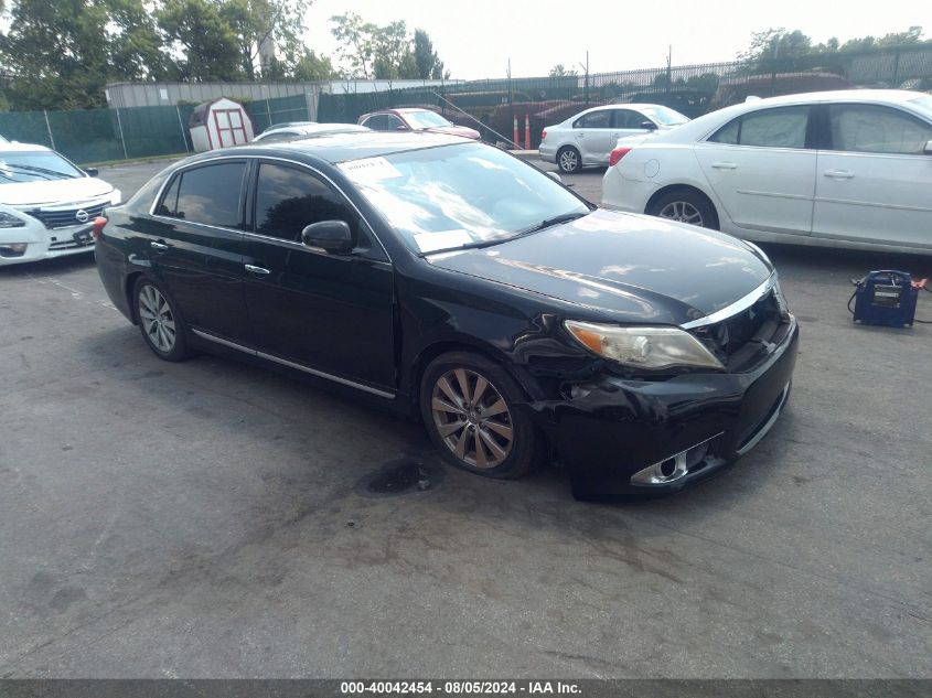 4T1BK3DB6BU388598 | 2011 TOYOTA AVALON