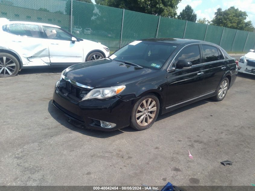 4T1BK3DB6BU388598 | 2011 TOYOTA AVALON