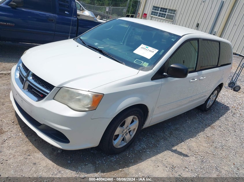 2013 DODGE GRAND CARAVAN SE - 2C4RDGBG2DR762532