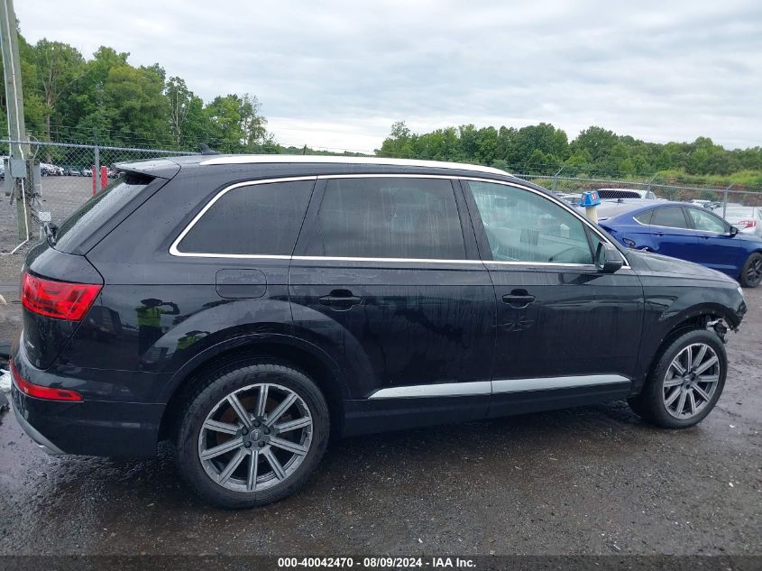 2018 Audi Q7 2.0T Premium VIN: WA1LHAF71JD014929 Lot: 40042470