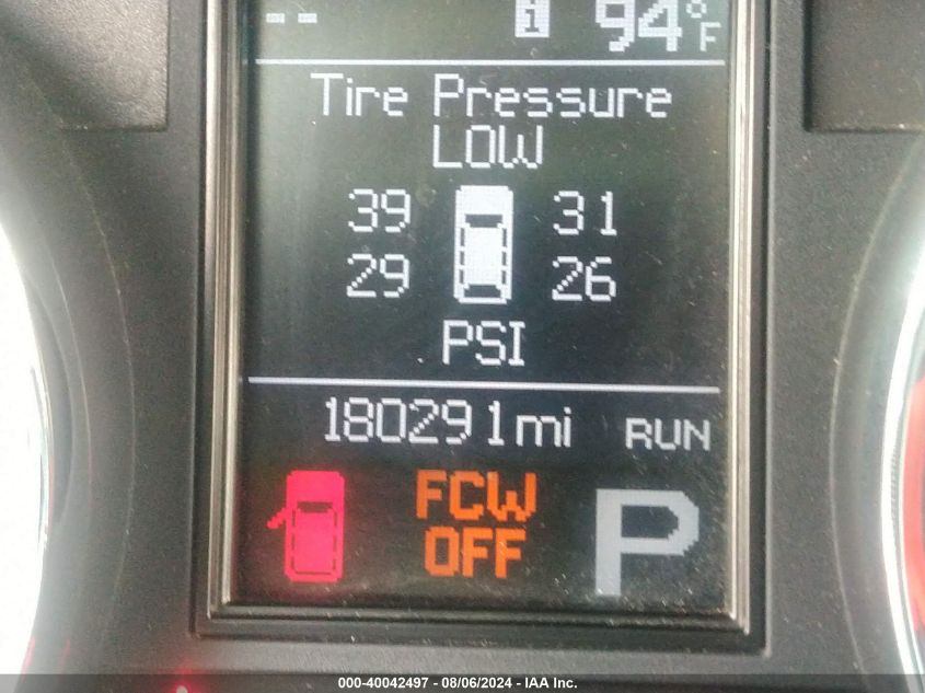 2012 Dodge Durango Citadel VIN: 1C4RDJEG3CC104430 Lot: 40042497