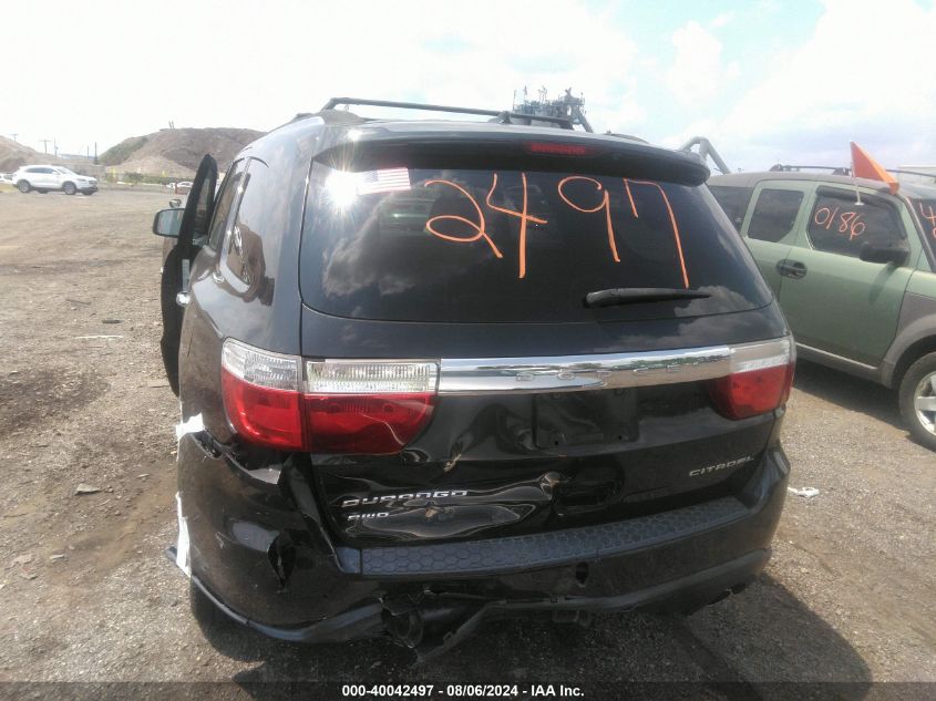 2012 Dodge Durango Citadel VIN: 1C4RDJEG3CC104430 Lot: 40042497