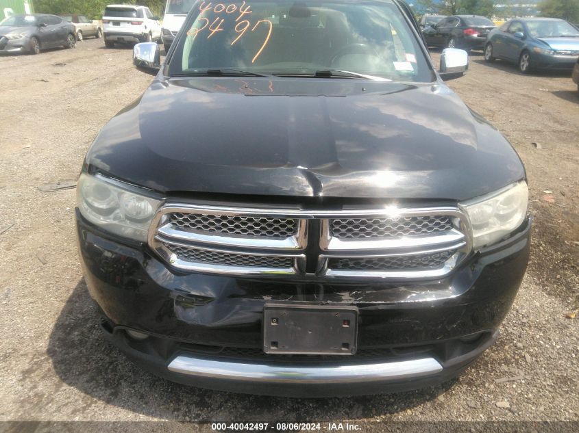 2012 Dodge Durango Citadel VIN: 1C4RDJEG3CC104430 Lot: 40042497
