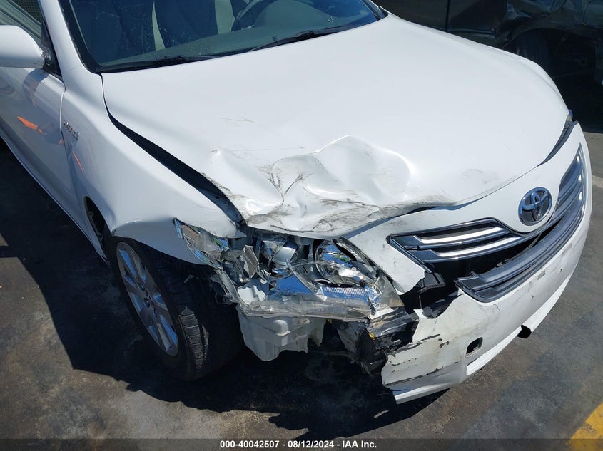2008 Toyota Camry Hybrid VIN: JTNBB46K783045218 Lot: 40042507