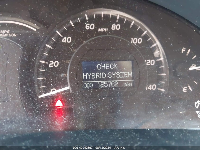 2008 Toyota Camry Hybrid VIN: JTNBB46K783045218 Lot: 40042507