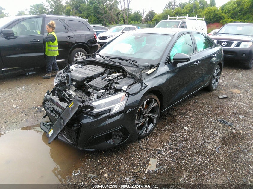 VIN WAUAUDGY2PA104938 2023 AUDI A3 PREMIUM 40 TFSI FRONT-WHEEL DRIVE S TRONIC