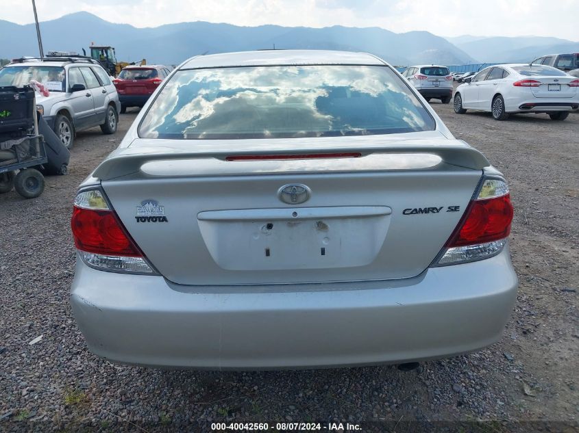 2006 Toyota Camry Se VIN: 4T1BE30K06U668326 Lot: 40042560