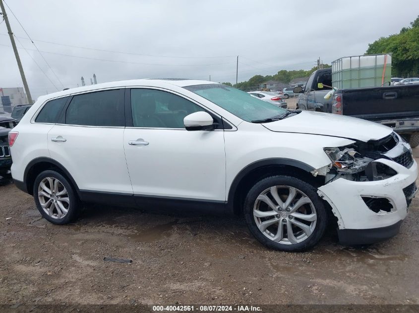 2012 Mazda Cx-9 Grand Touring VIN: JM3TB3DA7C0368294 Lot: 40042561