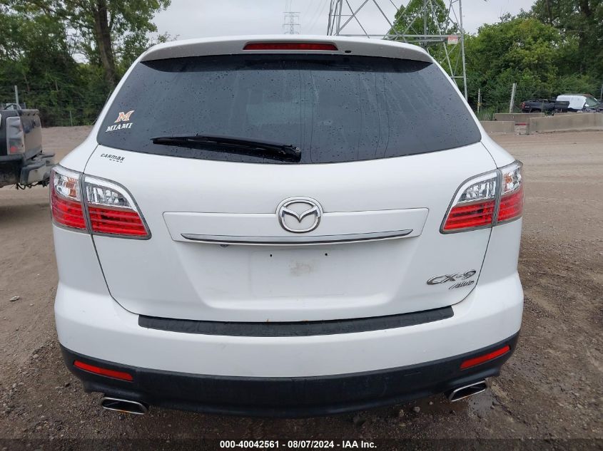 2012 Mazda Cx-9 Grand Touring VIN: JM3TB3DA7C0368294 Lot: 40042561