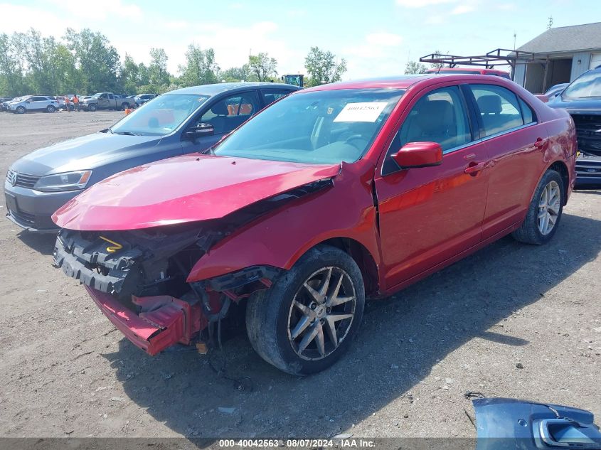 2012 Ford Fusion Sel VIN: 3FAHP0JG4CR394347 Lot: 40042563