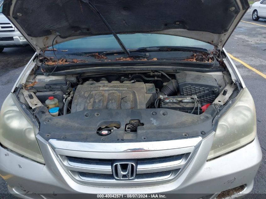 2005 Honda Odyssey Ex-L VIN: 5FNRL38625B018436 Lot: 40042571