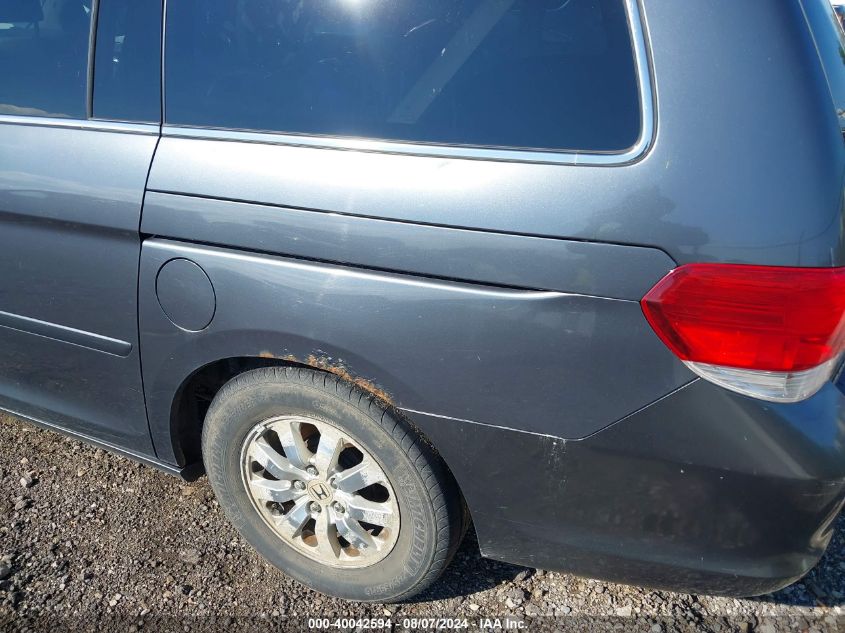 2010 Honda Odyssey Ex-L VIN: 5FNRL3H72AB093608 Lot: 40042594