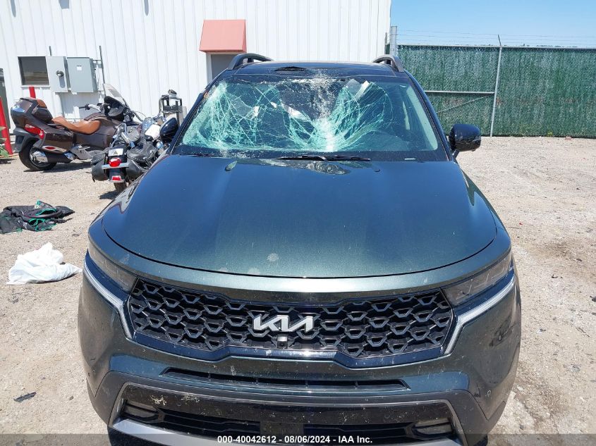 2022 Kia Sorento X-Line Sx Prestige VIN: 5XYRKDLF3NG089301 Lot: 40042612