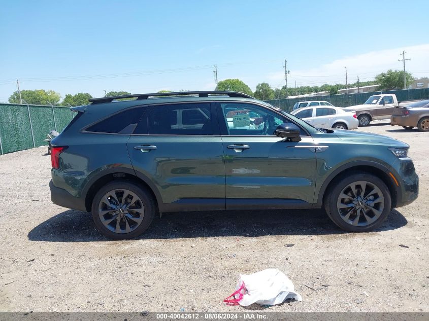 2022 Kia Sorento X-Line Sx Prestige VIN: 5XYRKDLF3NG089301 Lot: 40042612