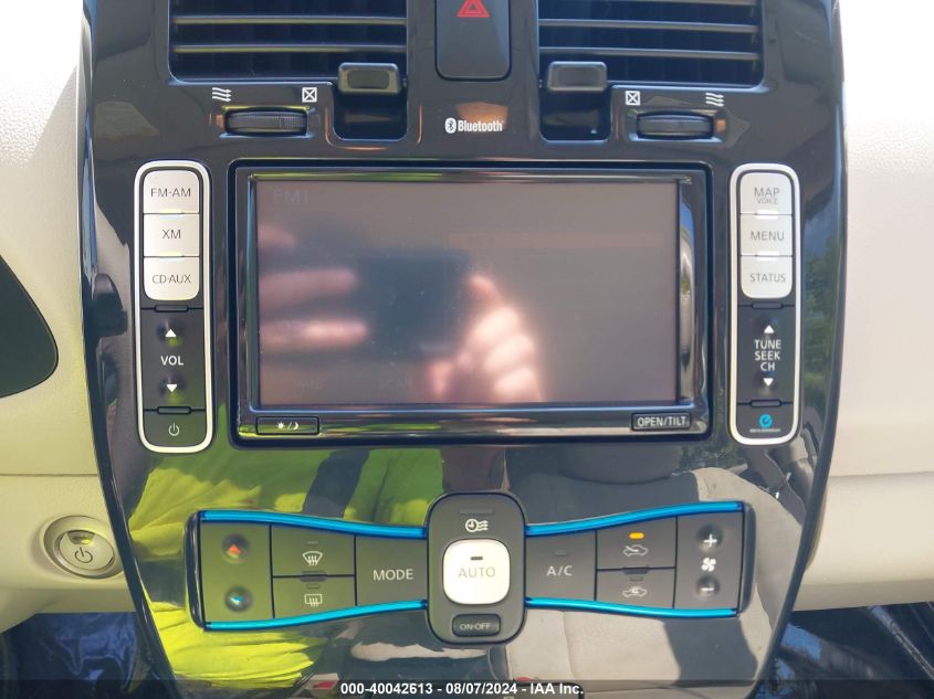 2012 Nissan Leaf Sv VIN: JN1AZ0CP4CT023144 Lot: 40042613