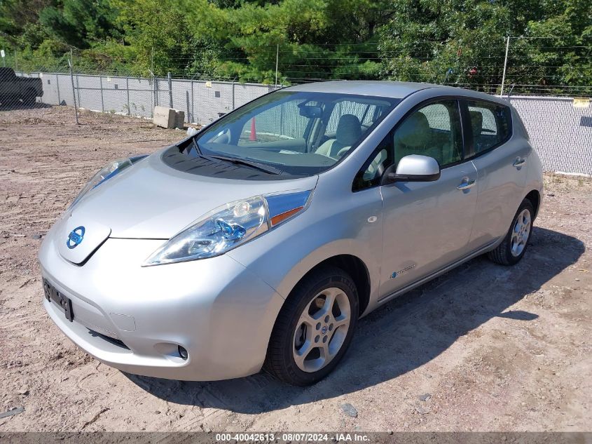 2012 Nissan Leaf Sv VIN: JN1AZ0CP4CT023144 Lot: 40042613