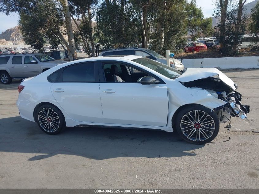 2023 Kia Forte Gt VIN: 3KPF44AC1PE533801 Lot: 40042625