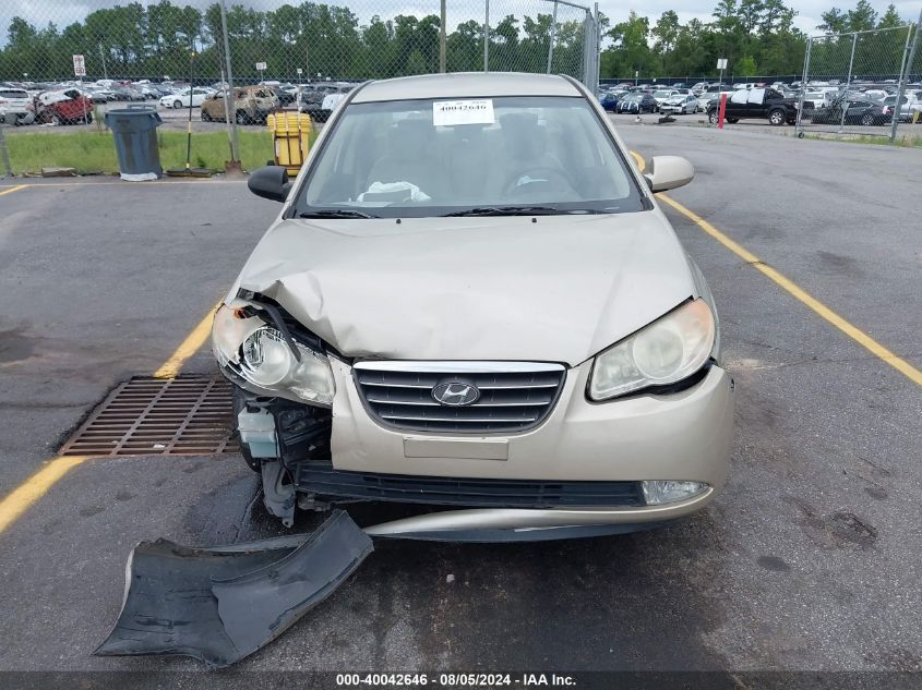 2008 Hyundai Elantra Gls/Se VIN: KMHDU46DX8U534615 Lot: 40042646