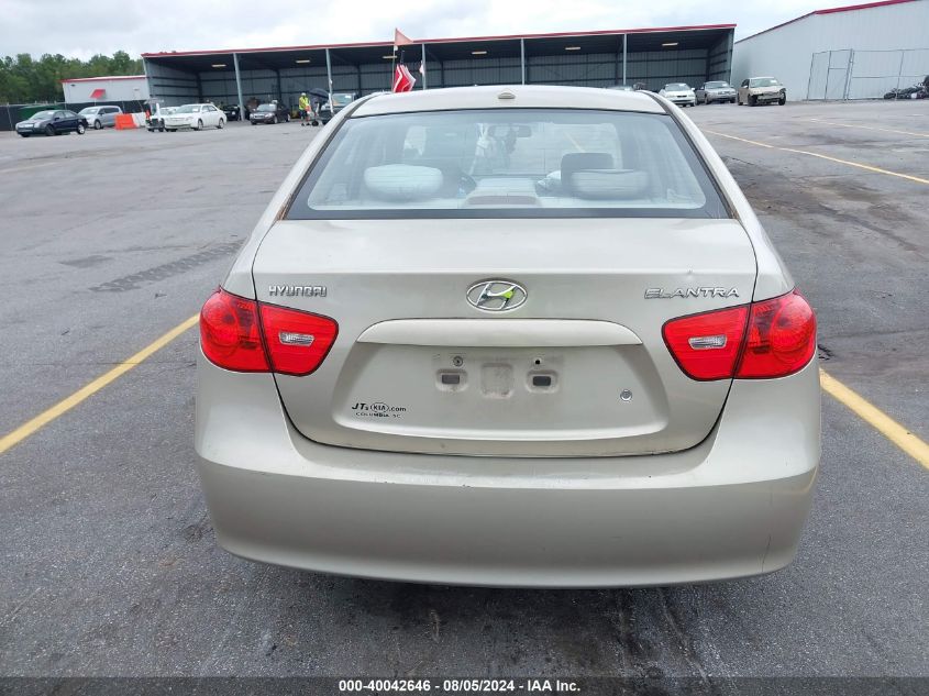 2008 Hyundai Elantra Gls/Se VIN: KMHDU46DX8U534615 Lot: 40042646
