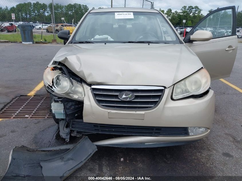 2008 Hyundai Elantra Gls/Se VIN: KMHDU46DX8U534615 Lot: 40042646